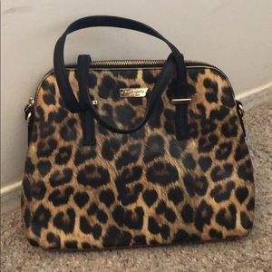 Kate Spade leopard Cedar Street Maise bag